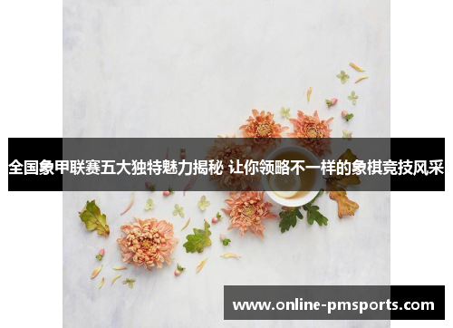 全国象甲联赛五大独特魅力揭秘 让你领略不一样的象棋竞技风采