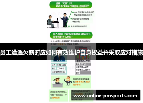 员工遭遇欠薪时应如何有效维护自身权益并采取应对措施
